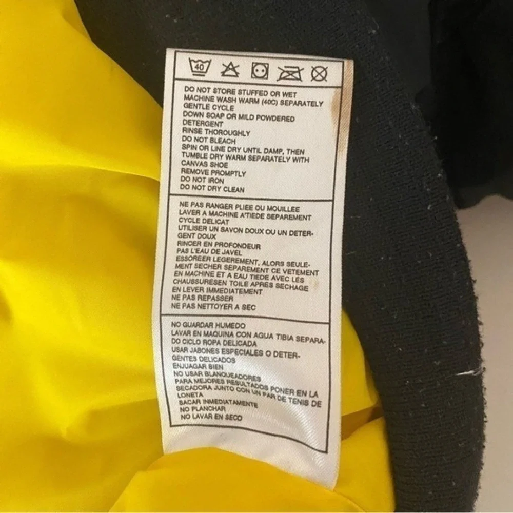Vintage 90's Nike Down Filled Puffer Jacket Convertible‎ Vest Size Medium